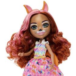 Papusa Enchantimals Glam Party Fox Filigree and Pets HNT60 Thumb