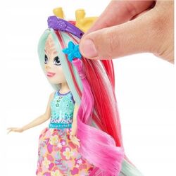 Papusa Enchantimals Glam Party Giraffe Gillian and Pole HNV29 Thumb