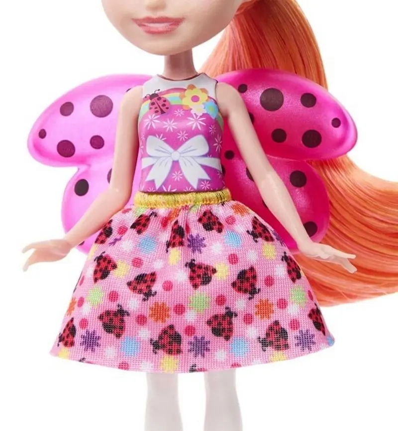 Papusa Enchantimals Glam Party Ladonna Ladybug Doll HNT57 - 4