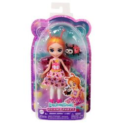 Papusa Enchantimals Glam Party Ladonna Ladybug Doll HNT57 Thumb
