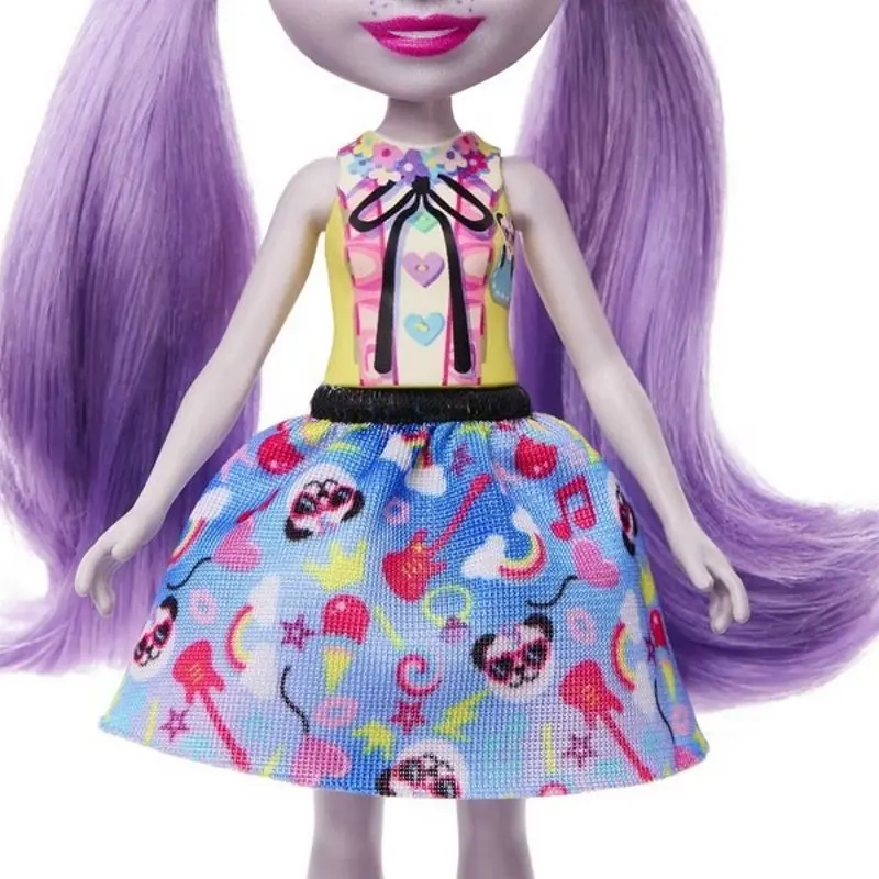 Papusa Enchantimals Glam Party Panda Pemma and Clumber HNT58 - 4