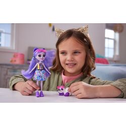Papusa Enchantimals Glam Party Panda Pemma and Clumber HNT58 Thumb