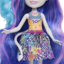 Papusa Enchantimals Glam Party Zemirah Zebra and Grainy Doll Thumb