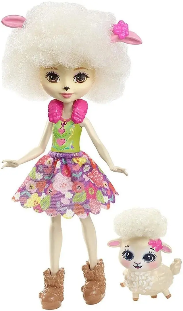 Papusa Enchantimals Lorna Lamb FNH25