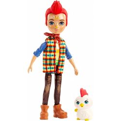 Papusa Enchantimals Redward Rooster Cluck GJX39
