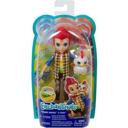 Papusa Enchantimals Redward Rooster Cluck GJX39 Thumb