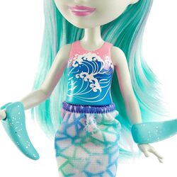 Papusa Mattel Enchantimals Naddie Narwhal & Sword GJX41 Thumb
