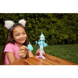 Papusa Mattel Enchantimals Naddie Narwhal & Sword GJX41 Thumb