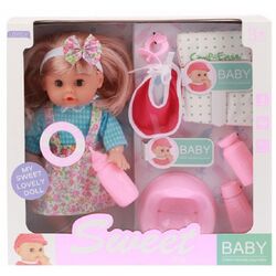 Кукла с аксессуарами Essa Toys Lovely Sweet Little Baby 30 cm