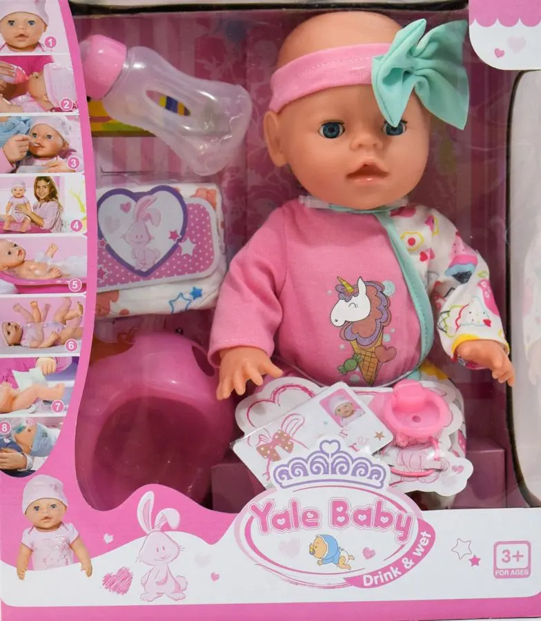 Кукла с аксессуарами Essa Toys Yale Baby YL171219-A - 4