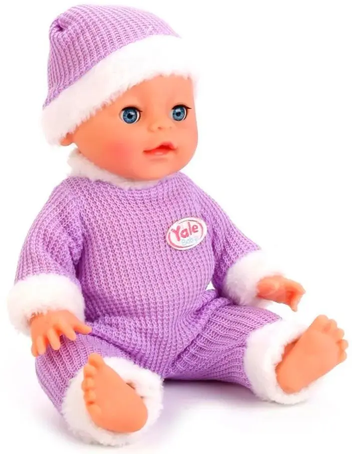 Кукла с аксессуарами Essa Toys Yale Baby YL1712M 33cm