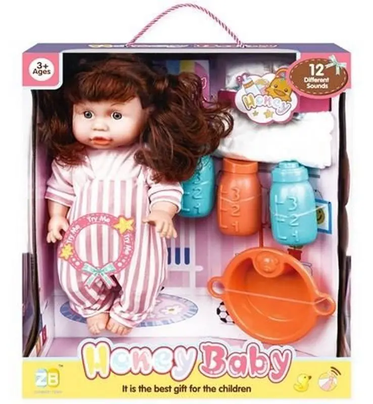 Кукла Zunbao Toys Honey Baby 43825