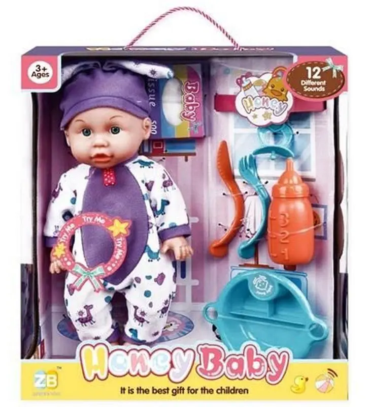 Кукла Zunbao Toys Honey Baby 43827