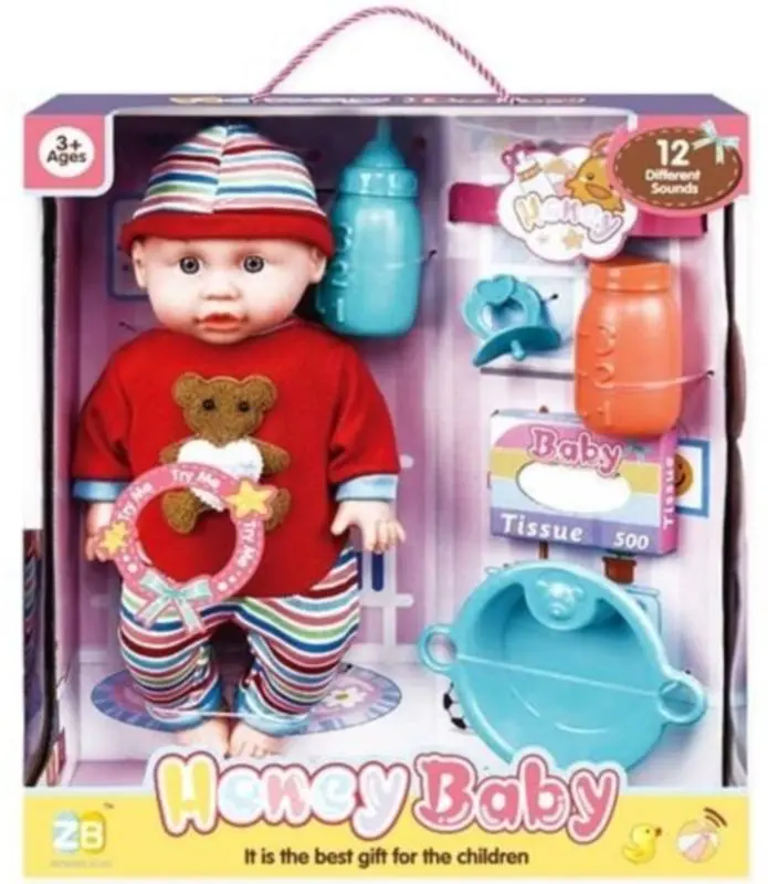 Кукла Zunbao Toys Honey Baby 43828