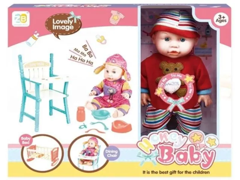 Кукла Zunbao Toys Honey Baby 43848