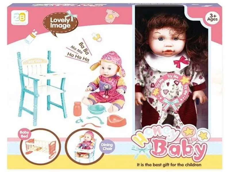 Кукла Zunbao Toys Honey Baby 43853