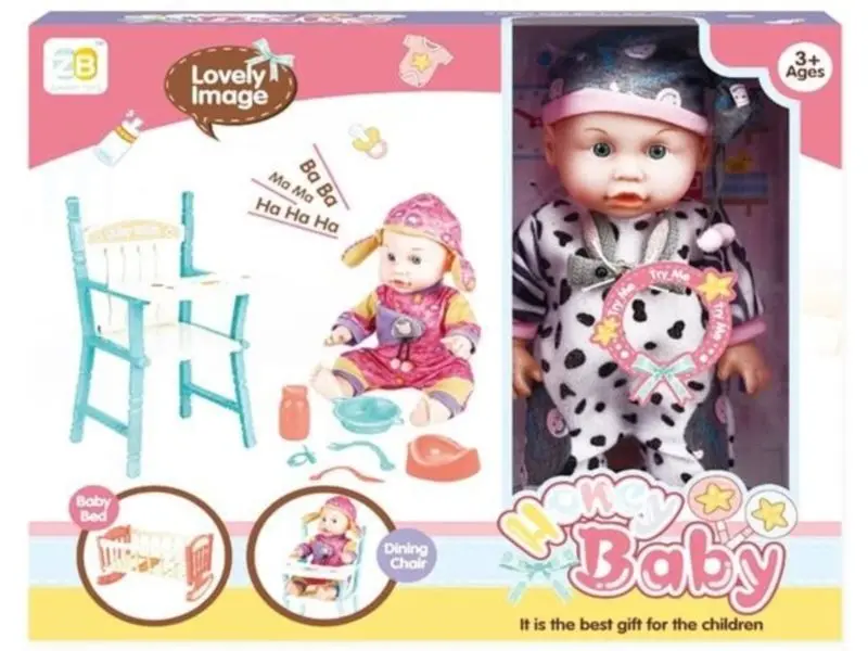 Кукла Zunbao Toys Honey Baby 43855