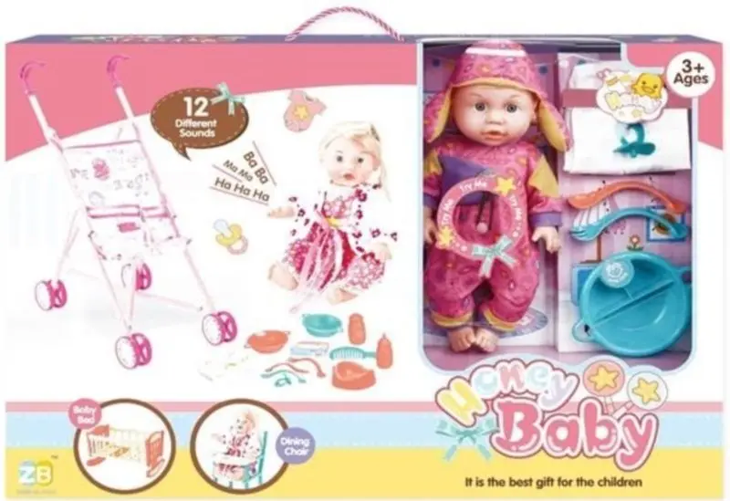 Кукла Zunbao Toys Honey Baby 43870
