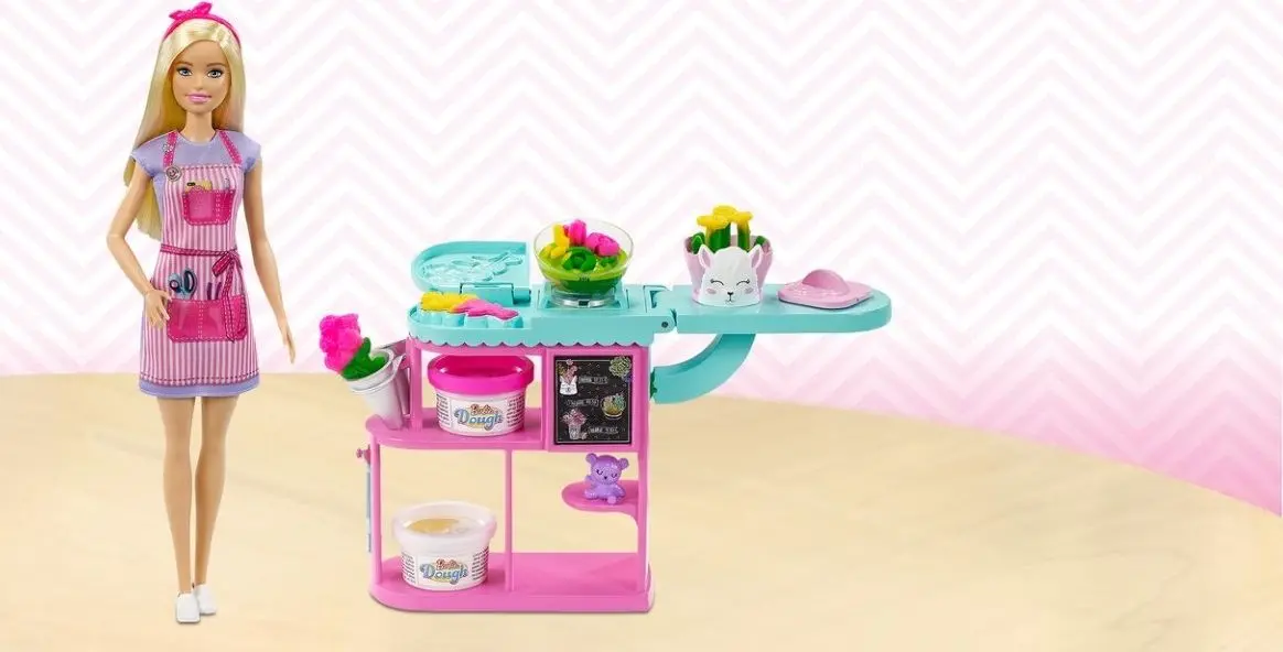 Set de joaca Mattel Barbie Florist GTN58