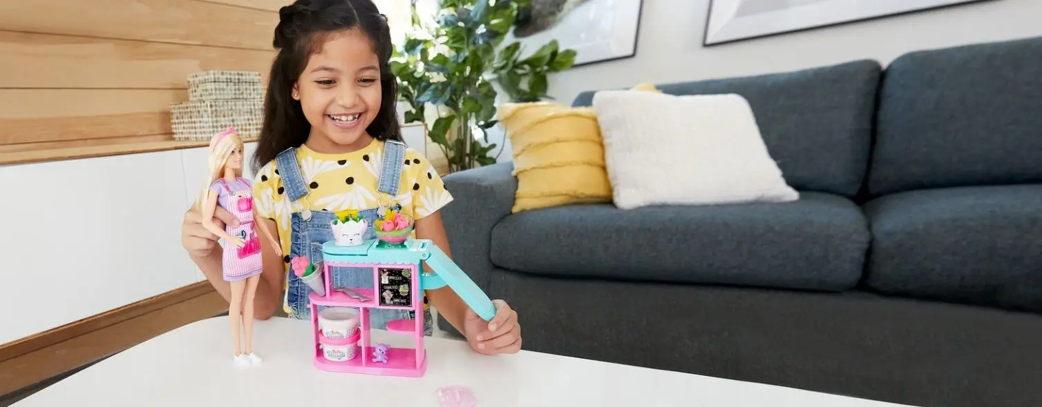 Set de joaca Mattel Barbie Florist GTN58