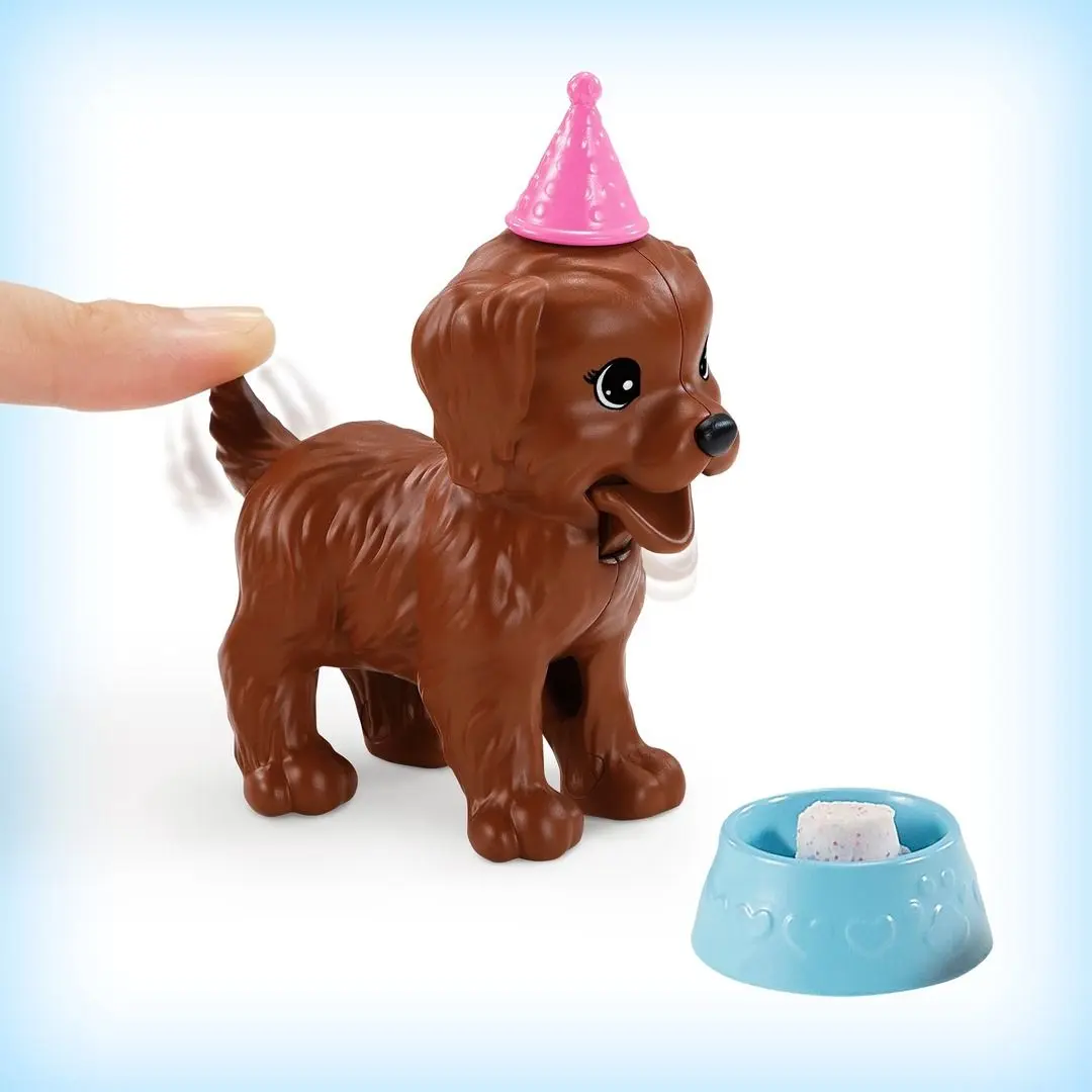 Set de joaca Mattel Barbie Puppy Party GXV75