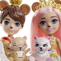 Игровой набор Mattel Enchantimals Braylee Bear&Bannon Bear Dolls GYJ07 Thumb