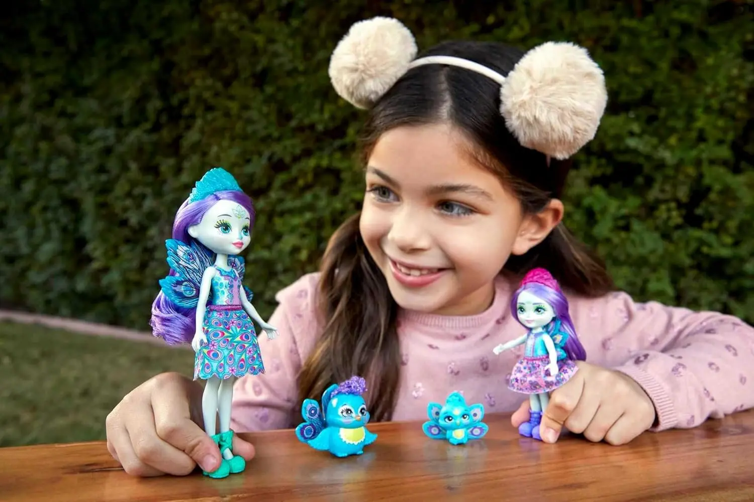 Set de joaca Mattel Enchantimals Patter Peacocks&Flap K-HCF83