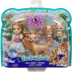 Set de joaca Mattel Enchantimals Familia Rainey Reno GNP17 Thumb