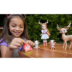 Set de joaca Mattel Enchantimals Familia Rainey Reno GNP17 Thumb