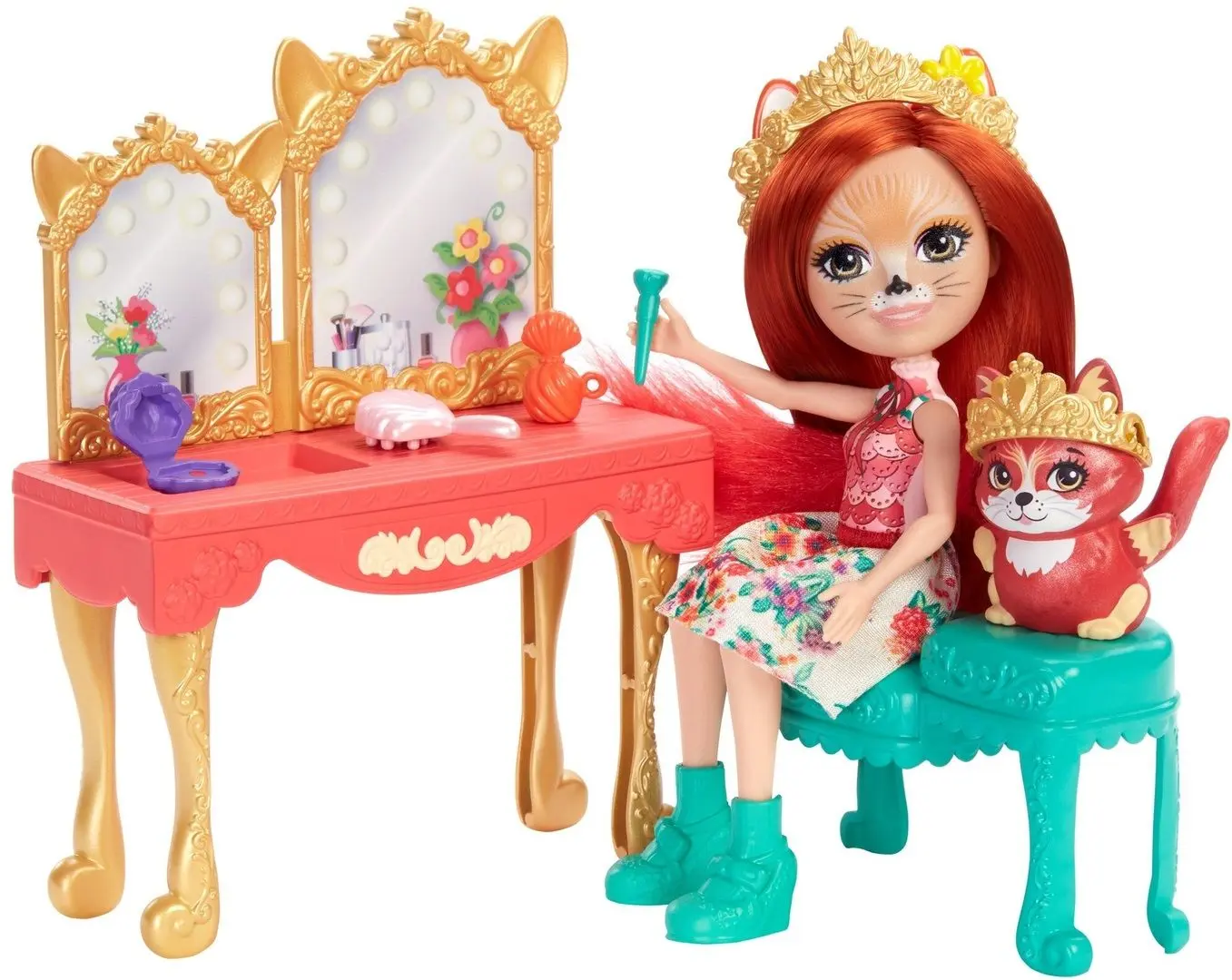 Set de joaca Mattel Enchantimals Victorian Vanity GYJ05 - 2