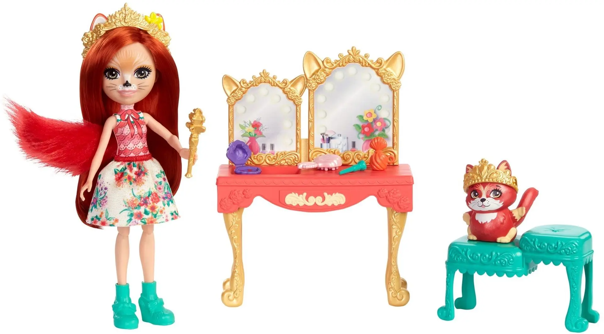 Set de joaca Mattel Enchantimals Victorian Vanity GYJ05