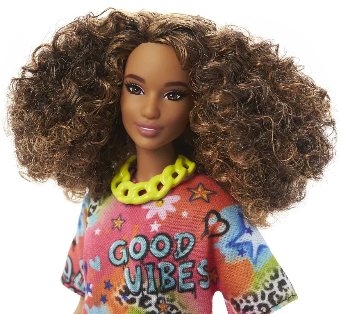 Кукла Mattel Barbie Brunette With Graffiti Dress - 4