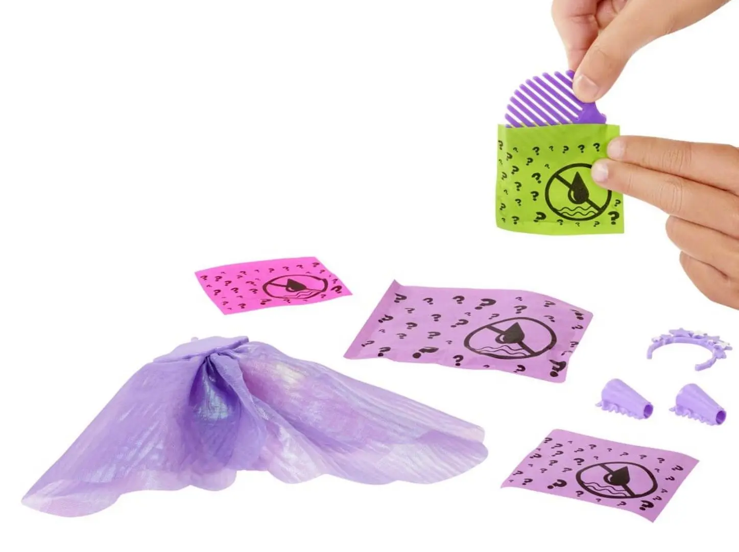 Кукла Mattel Barbie Color Reveal Mermaid HCC46 - 6