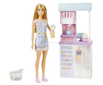 Papusa Mattel Barbie Ice Cream Shop