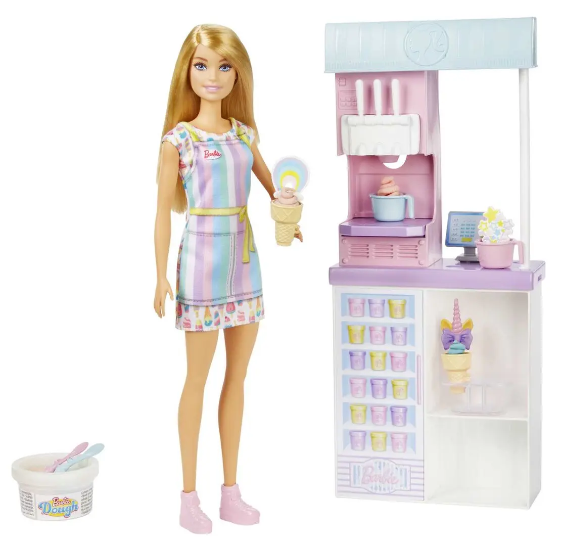 Papusa Mattel Barbie Ice Cream Shop