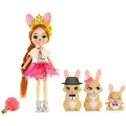 Papusa Mattel Enchantimals Brystal Bunny Doll GYJ08