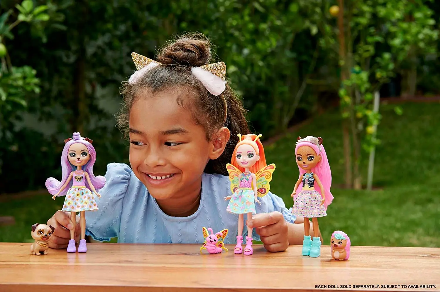 Кукла Mattel Enchantimals City Tails Main Street Hensley Hedgehog & Spiney HKN13