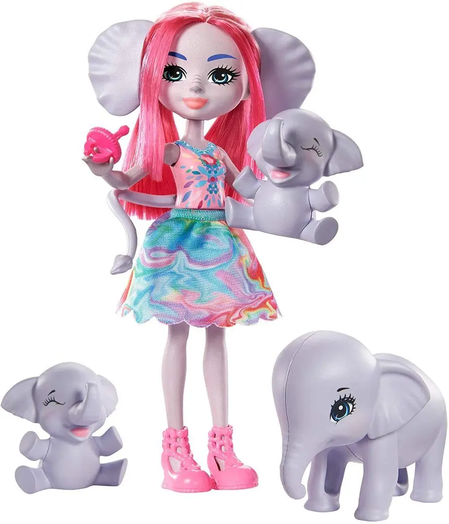 Papusa Mattel Enchantimals Esmeralda Elephant GTM30