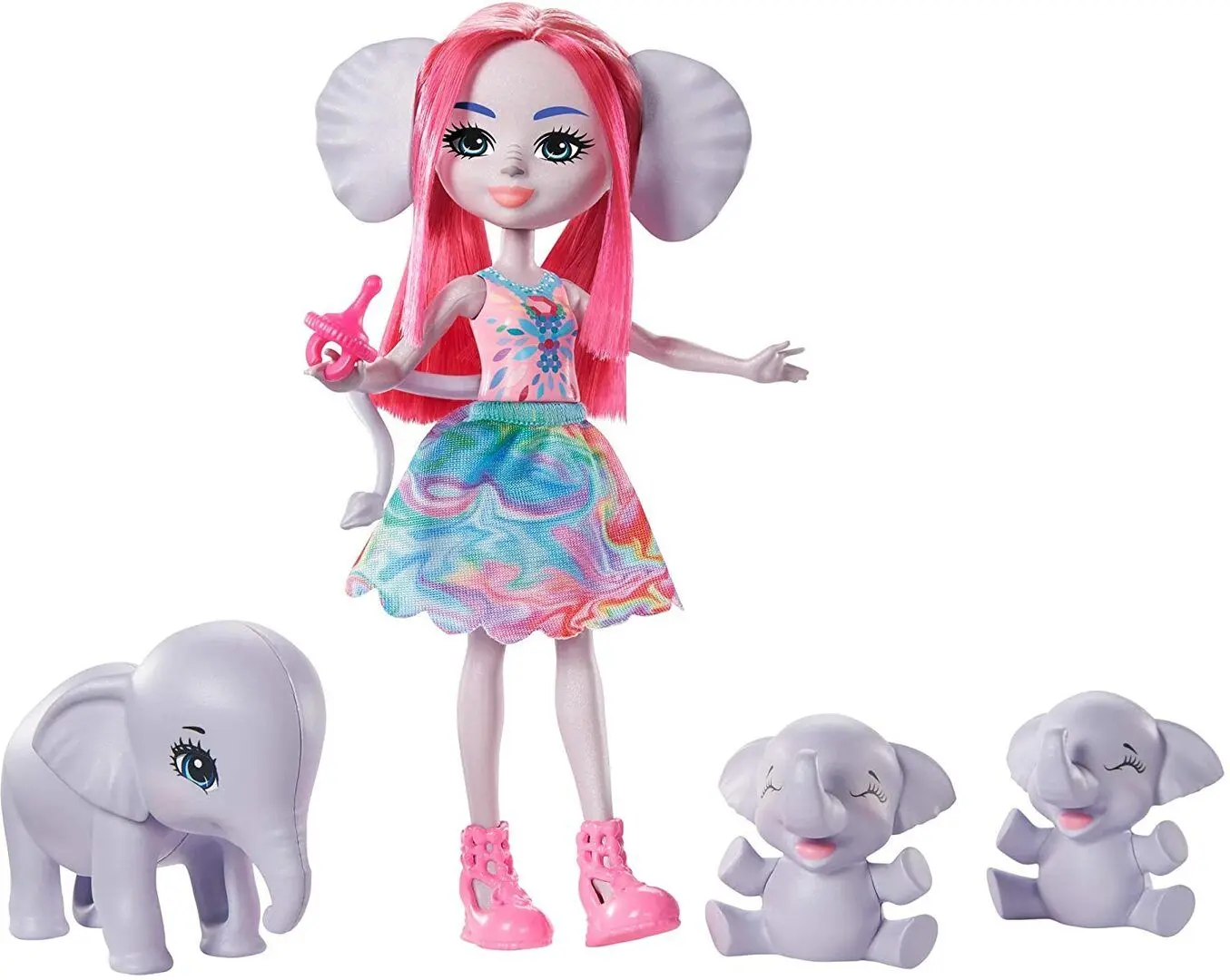 Papusa Mattel Enchantimals Esmeralda Elephant GTM30