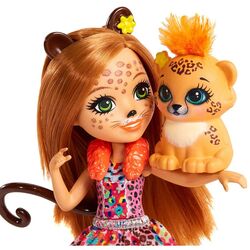 Papusa Mattel Enchantimals Ghepardul Cherish Thumb