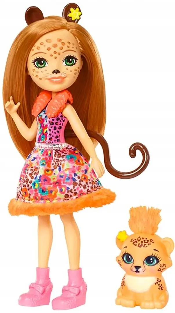 Papusa Mattel Enchantimals Ghepardul Cherish