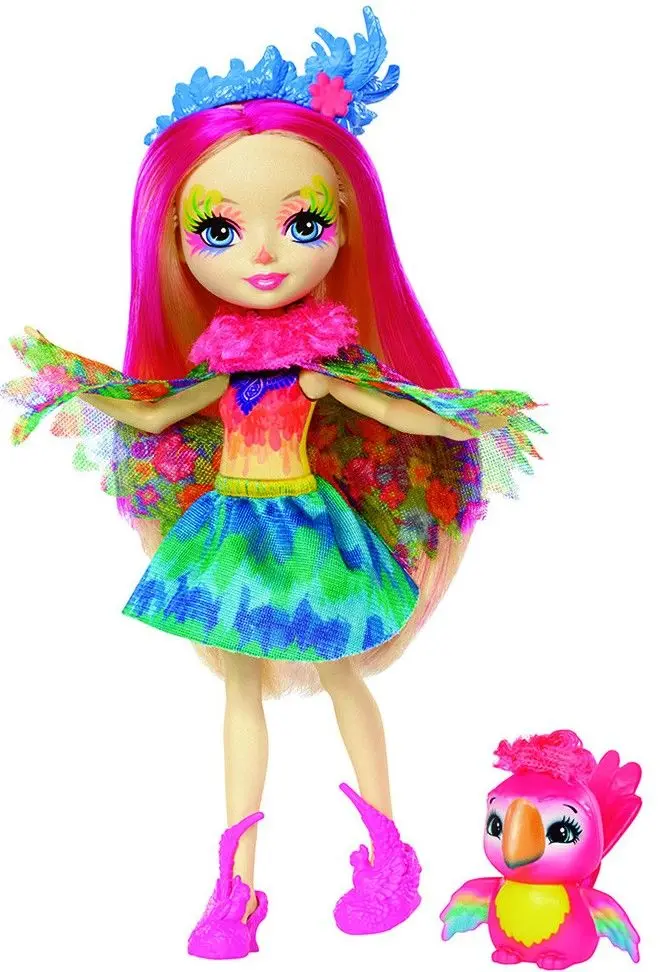 Кукла Mattel Enchantimals Попугай Пикки
