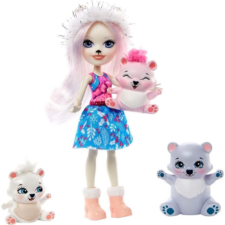 Кукла Mattel Enchantimals Pristina Polar Bear