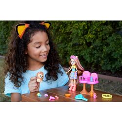 Papusa Mattel Enchantimals Stylin Salon GTM29 Thumb