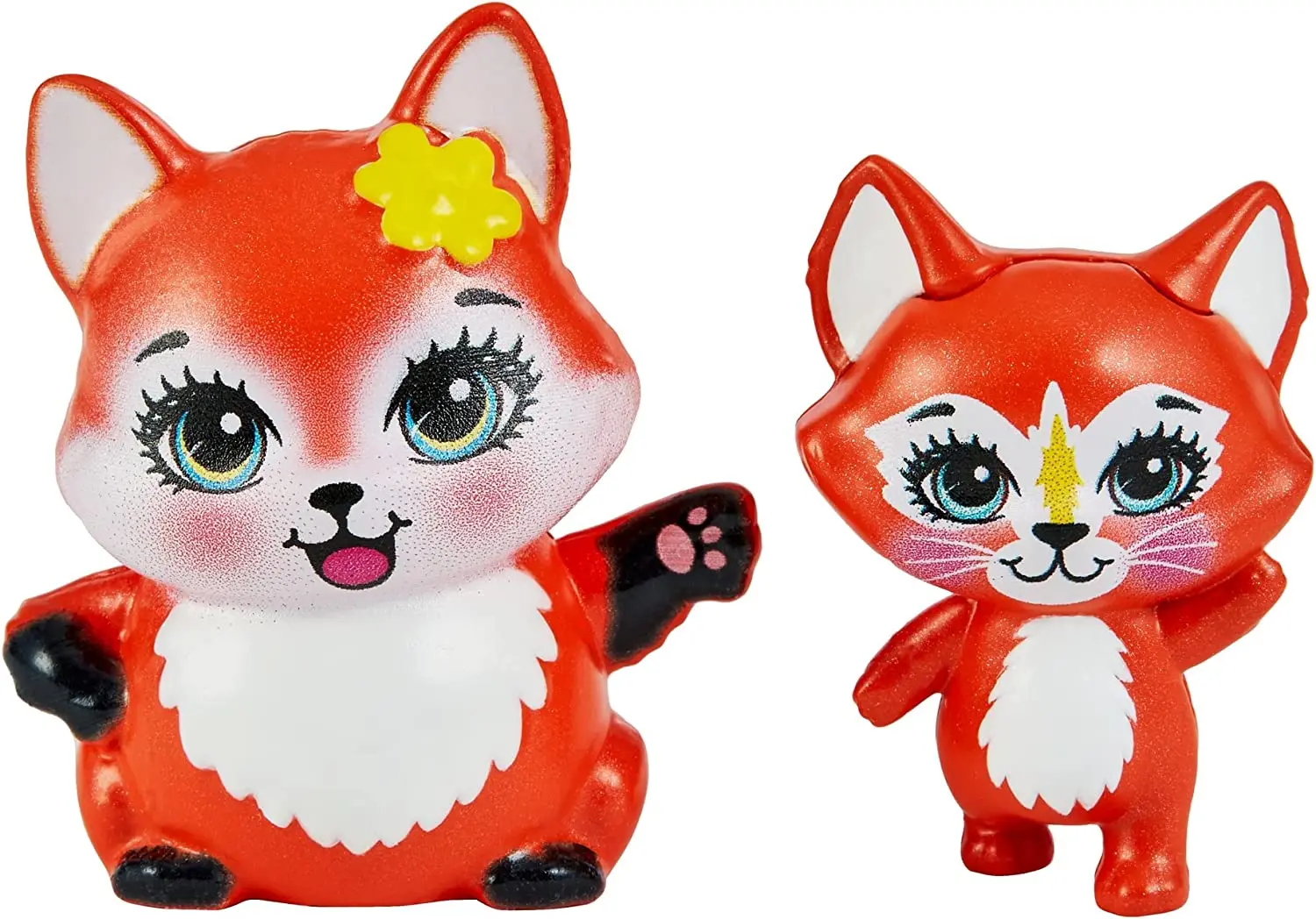 Set papusi Mattel Enchantimals Felicity Fox & Flick Feana Fox & Mixte HCF81 - 2