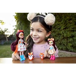 Set papusi Mattel Enchantimals Felicity Fox & Flick Feana Fox & Mixte HCF81 Thumb