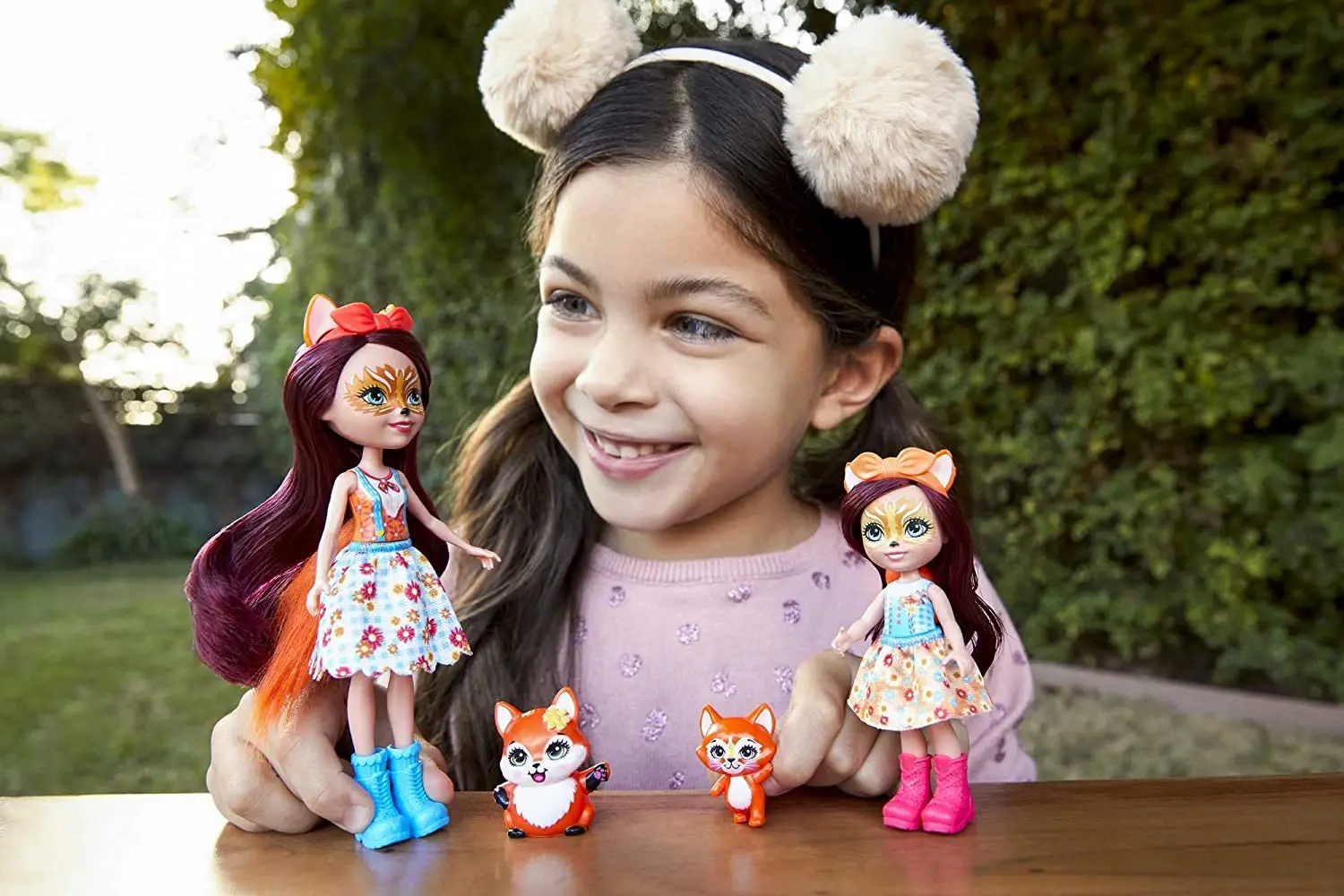 Set papusi Mattel Enchantimals Felicity Fox & Flick Feana Fox & Mixte HCF81 - 5