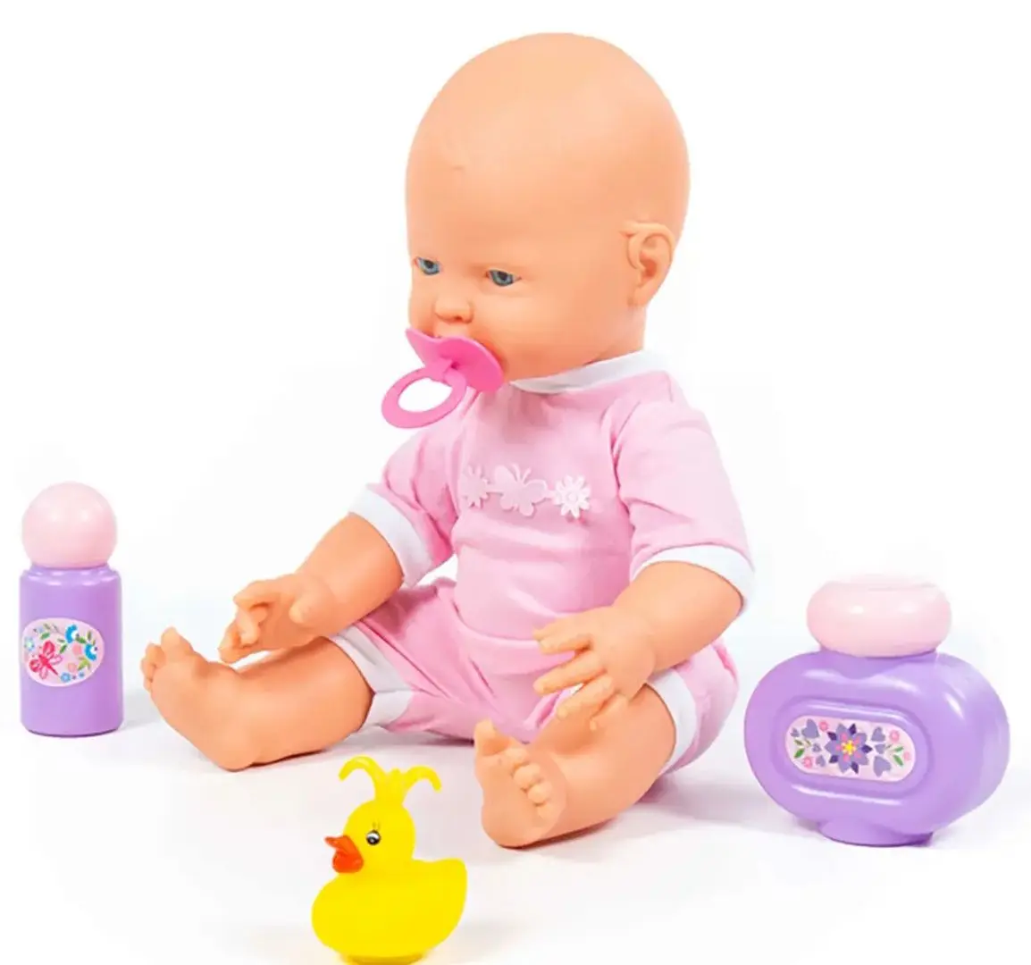 Papusa cu accesorii Polesie Jolly Baby Doll 78360