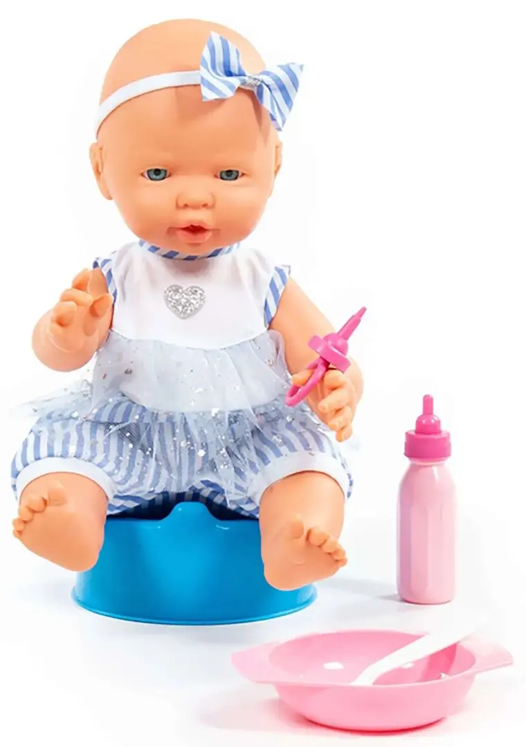 Papusa cu accesorii Polesie Jolly Baby Doll 78384