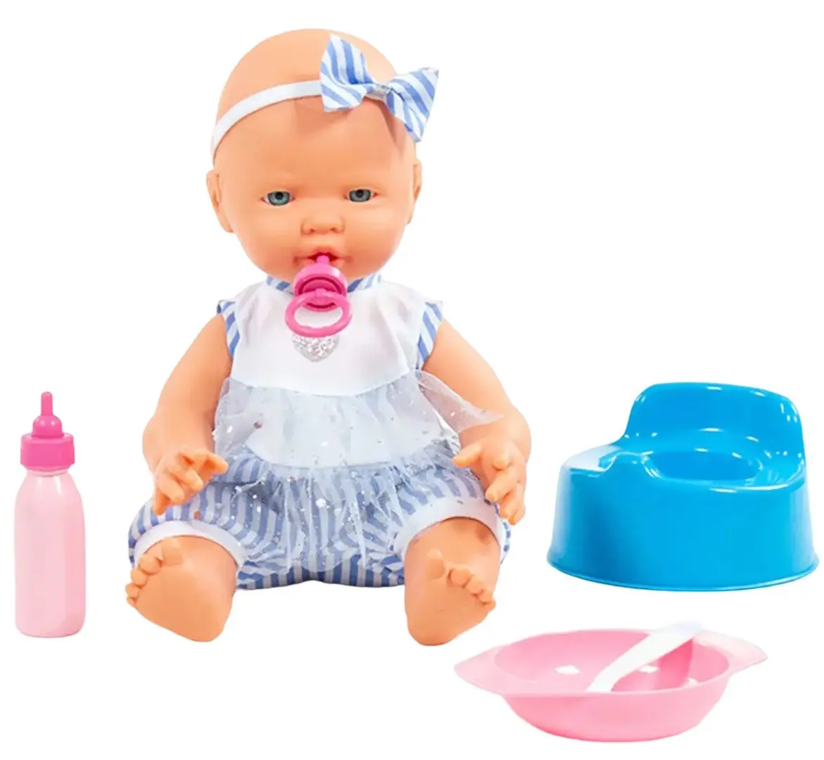 Papusa cu accesorii Polesie Jolly Baby Doll 78384